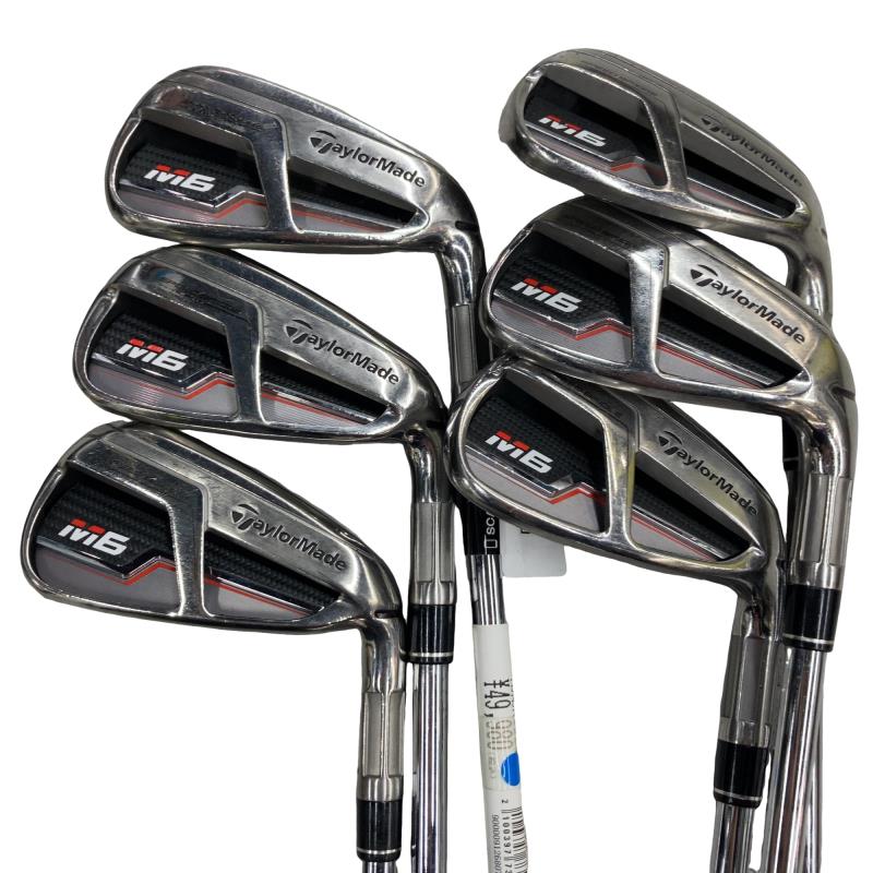 【中古】 仕立て屋お手伝いさん M6 6S アイアン仕掛ける IR RE-AX 85 STEEL (フレックスS) メンズ 成人男性用 右利き 右用 C価値づける ゴルフ野球クラブ