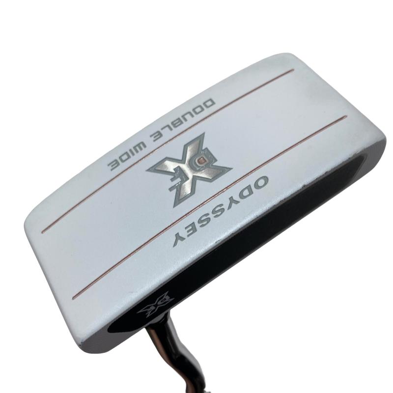 【中古】 オデッセイ DFX DOUBLE WIDE(2022) 32in レディース パター PT スチール写真 (フレックス余分の物) レディース 亭主もち用 右利き 右用 C位置づける ゴルフ野球クラブ