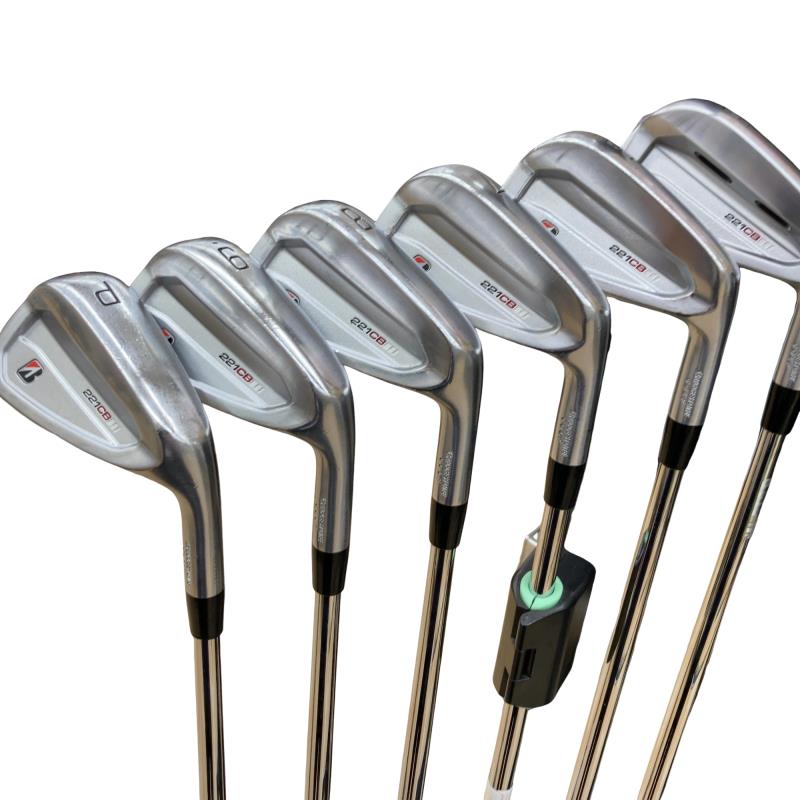 【中古】 ブリヂストン BRIDGESTONE 221CB 6S アイアン書き割り IR NS PRO MODUS3 TOUR120 (フレックスS) メンズ 成人男性用 右利き 右用 C位置づける ゴルフ野球クラブ