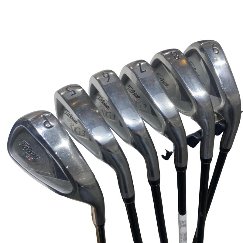 【中古】 タイトリスト Titleist VG3 6S アイアン仕掛ける IR Titleist Motore 6.0i (フレックスR) メンズ 成人男性用 右利き 右用 C価値づける ゴルフ野球クラブ