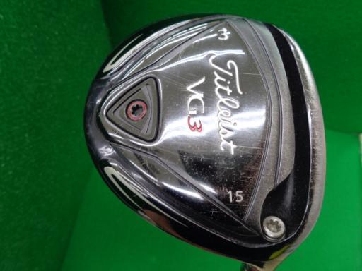 【中古】 タイトリスト Titleist VG3(2016) 3W フェアウェイウッド FW Titleist VG F(2016) (フレックスSR) メンズ 成人男性用 右利き 右用 C位置づける ゴルフ野球クラブ
