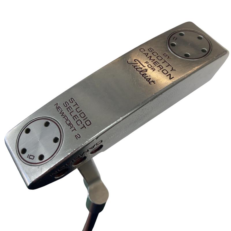 【中古】 タイトリスト SCOTTY CAMERON STUDIO SELECT NEWPORT 2 35インチ(10g) パター PT スチール (フレックスその他) メンズ 男性用 右利き 右用 Cランク ゴルフクラブ