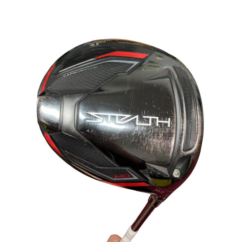 【中古】 テーラーメイド STEALTH HD 10.5° ドライバー DR TENSEI RED TM50(STEALTH DR) (フレックスSR) メンズ 男性用 右利き 右用 Cランク ゴルフクラブ