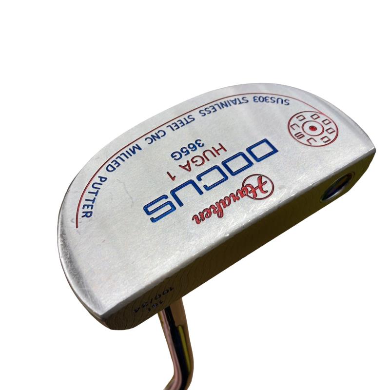 【中古】 DOCUS DOCUS DESIGN HUGA1 33インチ(ベント) パター PT スチール (フレックスその他) メンズ 男性用 右利き 右用 Cランク ゴルフクラブ