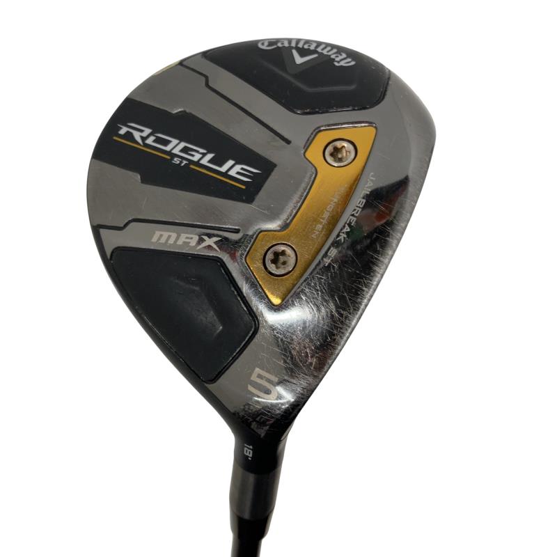 【中古】 キャロウェイ ROGUE ST MAX 5W フェアウェイウッド FW VENTUS 5 for CW(ROGUE ST FW) (フレックスSR) メンズ 男性用 右利き 右用 Dランク ゴルフクラブ