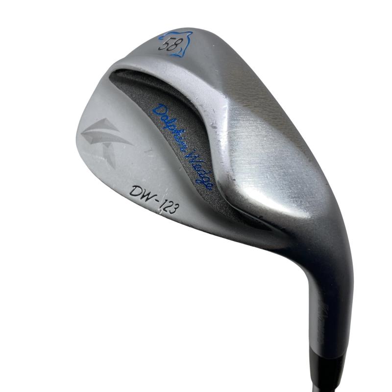 【中古】 キャスコ Dolphin Wedge DW-123 シルバー 58° ウェッジ WG NS PRO 950GH neo (フレックスその他) メンズ 男性用 右利き 右用 Dランク ゴルフクラブ