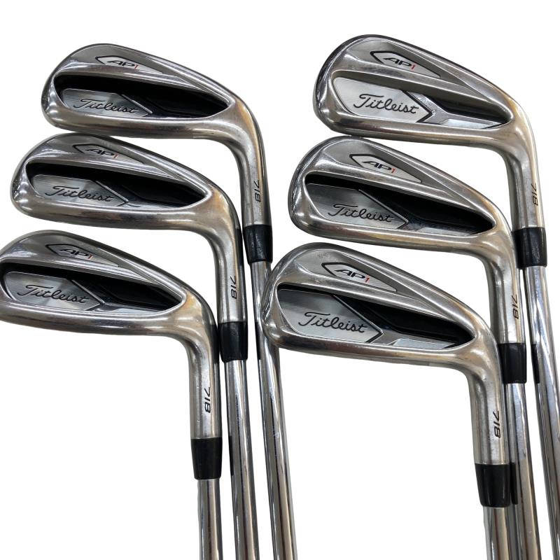 【中古】 タイトリスト Titleist AP1 718 6S アイアン書き割り IR NS PRO 950GH (フレックスS) メンズ 成人男性用 右利き 右用 C位置づける ゴルフ野球クラブ