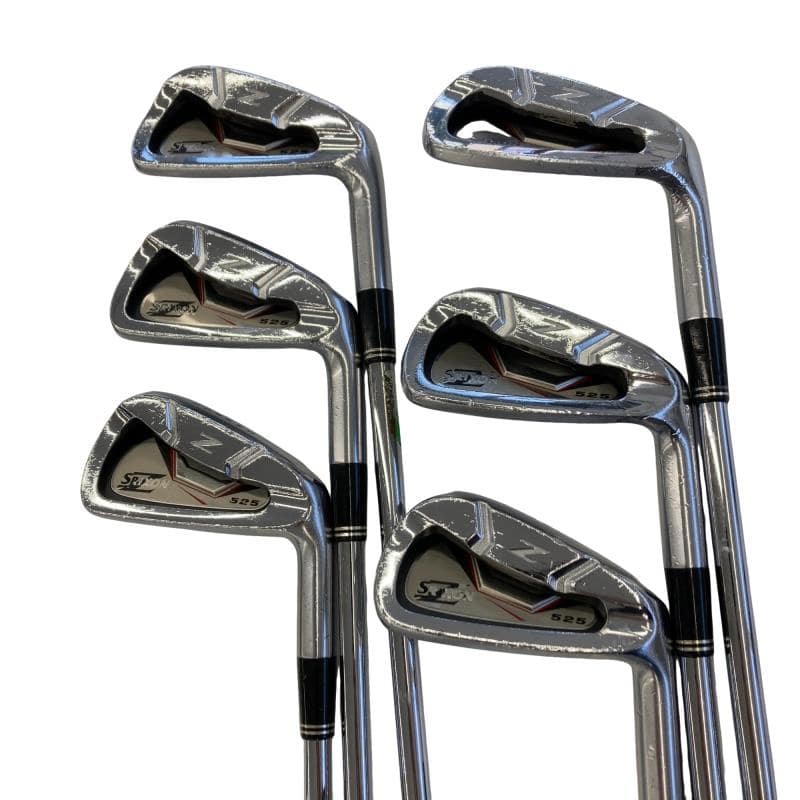 【中古】 ダンロップ SRIXON Z525 6S アイアンセット IR NS PRO 980GH D.S.T (フレックスS) メンズ 男性用 右利き 右用 Cランク ゴルフクラブ