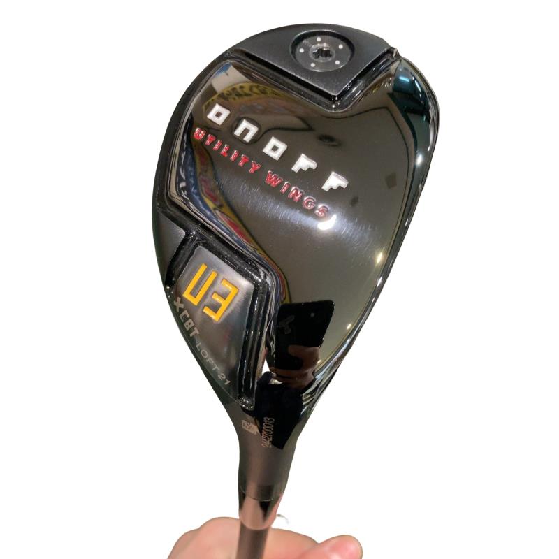 【中古】 ダイワ(グローブライド) ONOFF UTILITY WINGS(2024) KURO U3 ユーティリティ UT CBT-624I (フレックスS) メンズ 男性用 右利き 右用 Bランク ゴルフクラブ
