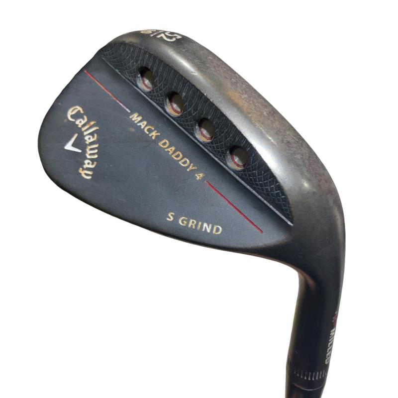 【中古】 キャロウェイ MACK DADDY 4 引っ敷き黒いこと 52°/10°S ウェッジ WG Dynamic Gold (フレックスS) メンズ 成人男性用 右利き 右用 C価値づける ゴルフ野球クラブ
