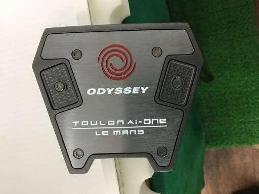 【中古】 オデッセイ TOULON Ai-ONE LE MANS DB 34in パター PT STROKE LAB(2023) (フレックス余分の物) メンズ 成人男性用 右利き 右用 A序列付ける ゴルフ野球クラブ
