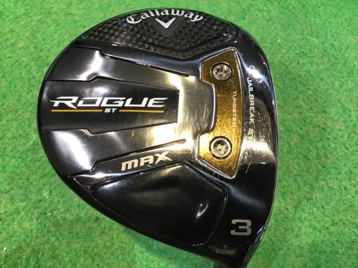 【中古】 キャロウェイ ROGUE ST MAX 3W フェアウェイウッド FW VENTUS 5 for CW(ROGUE ST FW) (フレックスSR) メンズ 男性用 右利き 右用 Cランク ゴルフクラブ