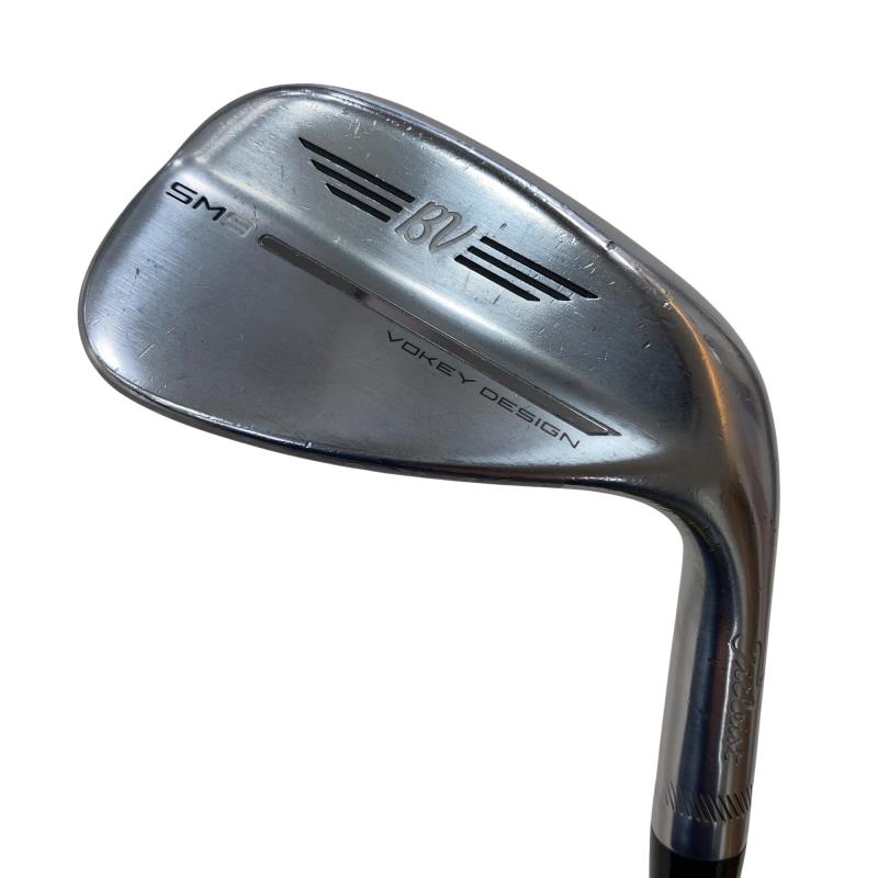 【中古】 タイトリスト VOKEY SPIN MILLED SM9 ツアークロム 52°/12°F ウェッジ WG NS PRO 950GH neo (フレックスS) メンズ 男性用 右利き 右用 Cランク ゴルフクラブ