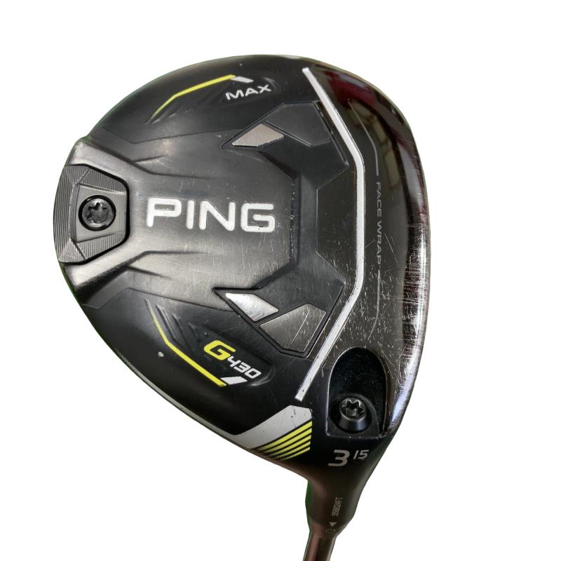 【中古】 ピン G430 MAX 3W フェアウェイウッド FW ALTA J CB BLACK(FW) (フレックスS) メンズ 男性用 右利き 右用 Cランク ゴルフクラブ