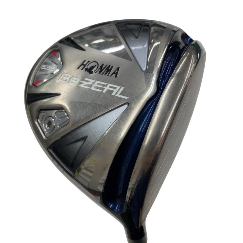 【中古】 本間ゴルフ Be ZEAL 535  9.5° １番ウッド DR 完全無欠特注立て坑 (フレックスR) メンズ 成人男性用 右利き 右用 C序列付ける ゴルフ野球クラブ