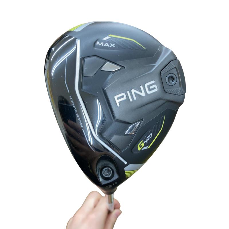 【中古】 ピン G430 MAX 3W レフティ フェアウェイウッド FW PING TOUR 2.0 CHROME 75(FW) (フレックスS) メンズ 男性用 左利き レフティ 左用 Cランク ゴルフクラブ