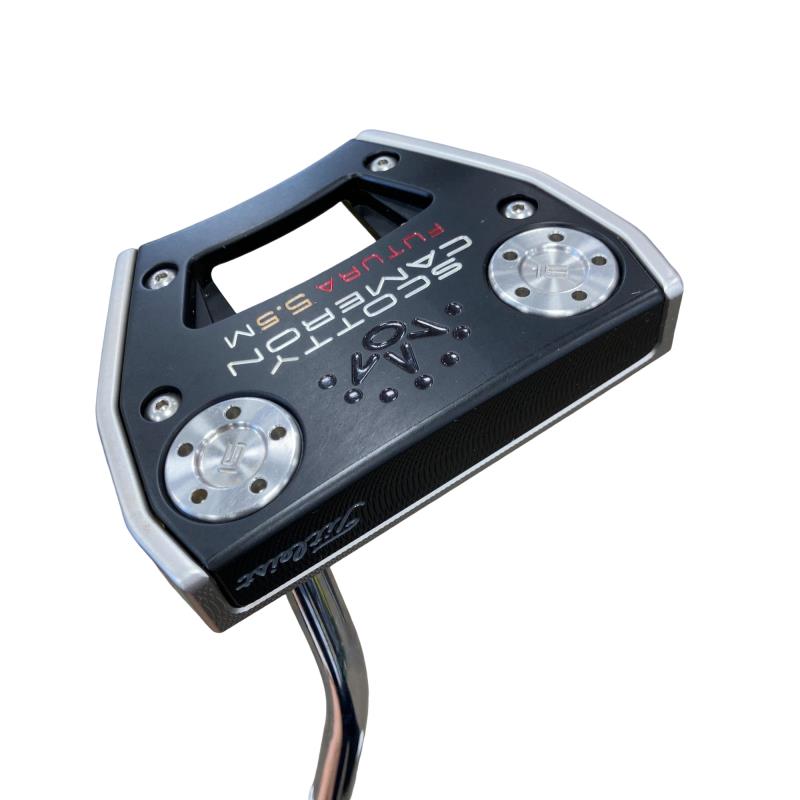 【中古】 タイトリスト SCOTTY CAMERON FUTURA 5.5M(2017) 34in パター PT スチール写真 (フレックス余分の物) メンズ 成人男性用 右利き 右用 B序列付ける ゴルフ野球クラブ