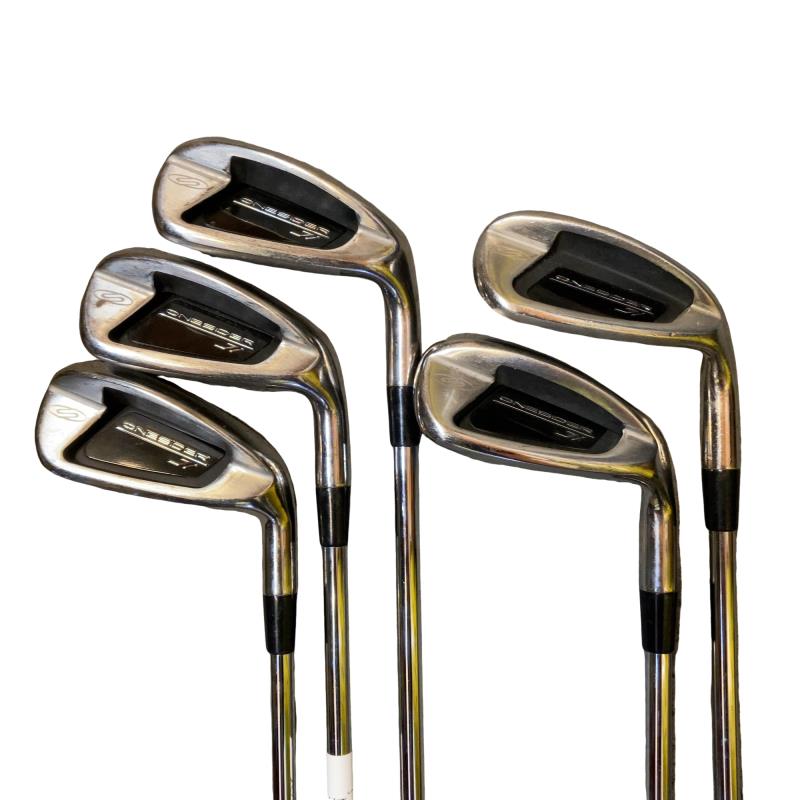 【中古】 つるや ONESIDER Ji 5S アイアンセット IR ELEVATE MPH 95 (フレックスS) メンズ 男性用 右利き 右用 Cランク ゴルフクラブ