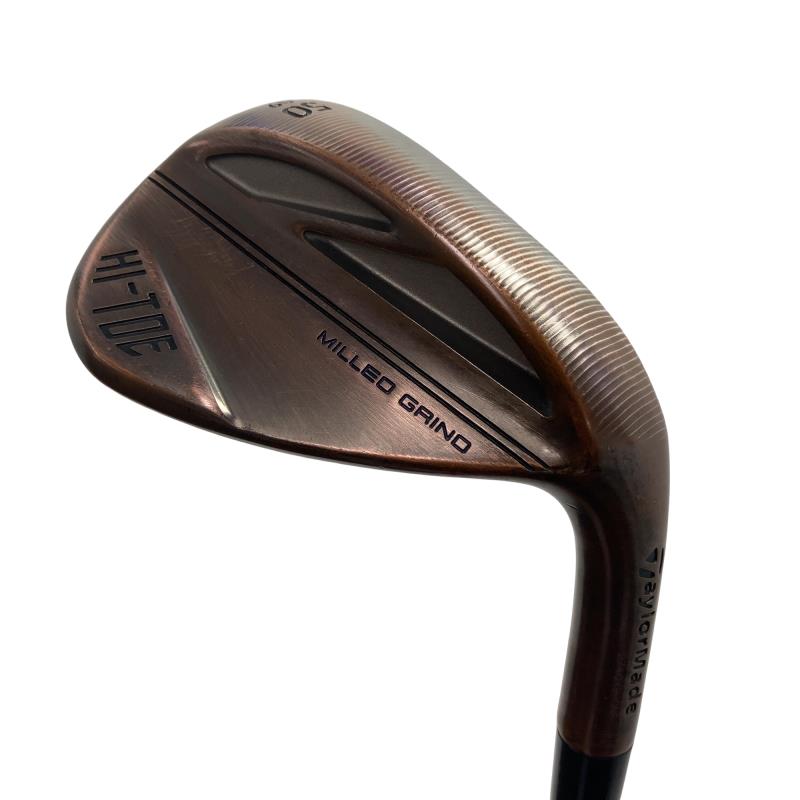 【中古】 テーラーメイド Taylor Made MILLED GRIND HI-TOE(2022) 50°/09° ウェッジ WG KBS Hi-REV 2.0 (フレックスその他) メンズ 男性用 右利き 右用 Dランク ゴルフクラブ
