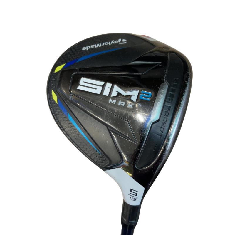 【中古】 テーラーメイド SIM2 MAX 5W フェアウェイウッド FW TENSEI BLUE TM50(SIM2 FW) (フレックスR) メンズ 男性用 右利き 右用 Dランク ゴルフクラブ|ゴルフパートナー 中古クラブ店