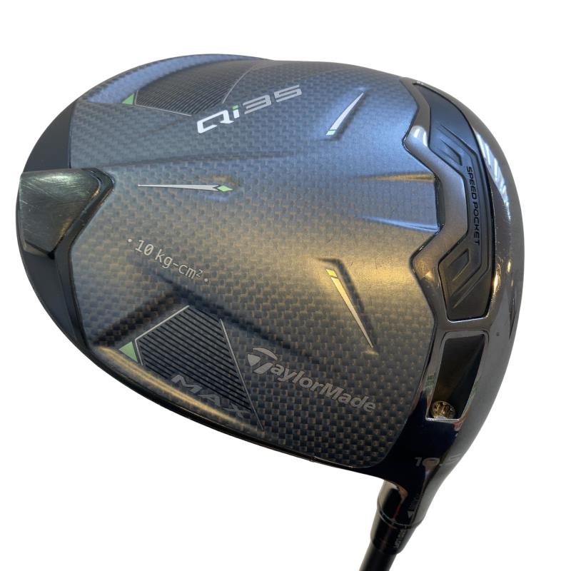 【中古】 テーラーメイド Qi35 MAX 10.5° ドライバー DR 純正特注シャフト (フレックスS) メンズ 男性用 右利き 右用 Cランク ゴルフクラブ