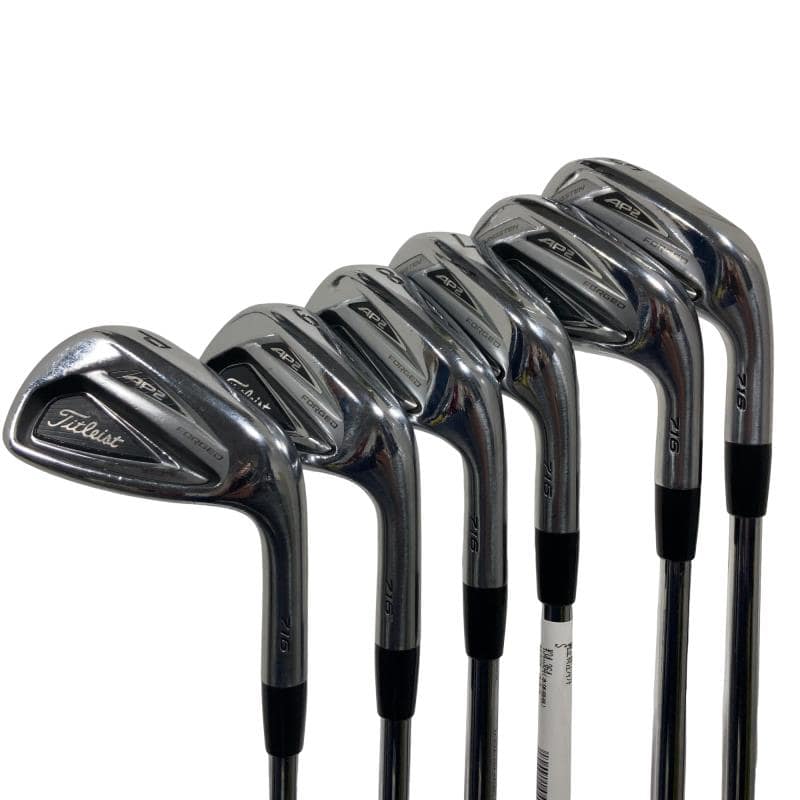 【中古】 タイトリスト Titleist AP2 716 6S アイアンセット IR 純正特注シャフト (フレックスS) メンズ 男性用 右利き 右用 Cランク ゴルフクラブ