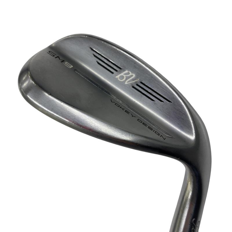 【中古】 タイトリスト VOKEY SPIN MILLED SM9 ツアークロム 60°/14°K ウェッジ WG BV 105 (フレックスその他) メンズ 男性用 右利き 右用 Dランク ゴルフクラブ