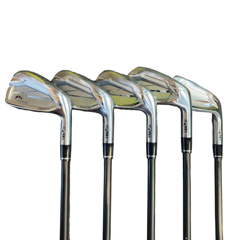 【中古】 本間ゴルフ TOUR WORLD Px 5S アイアン仕掛ける IR VIZARD EZ-C (フレックスS) メンズ 成人男性用 右利き 右用 C価値づける ゴルフ野球クラブ