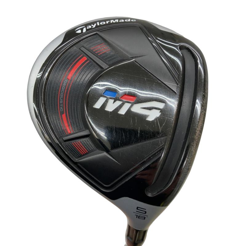 【中古】 テーラーメイド M4 5W フェアウェイウッド FW Speeder 661 EVOLUTION IV (フレックスS) メンズ 男性用 右利き 右用 Cランク ゴルフクラブ