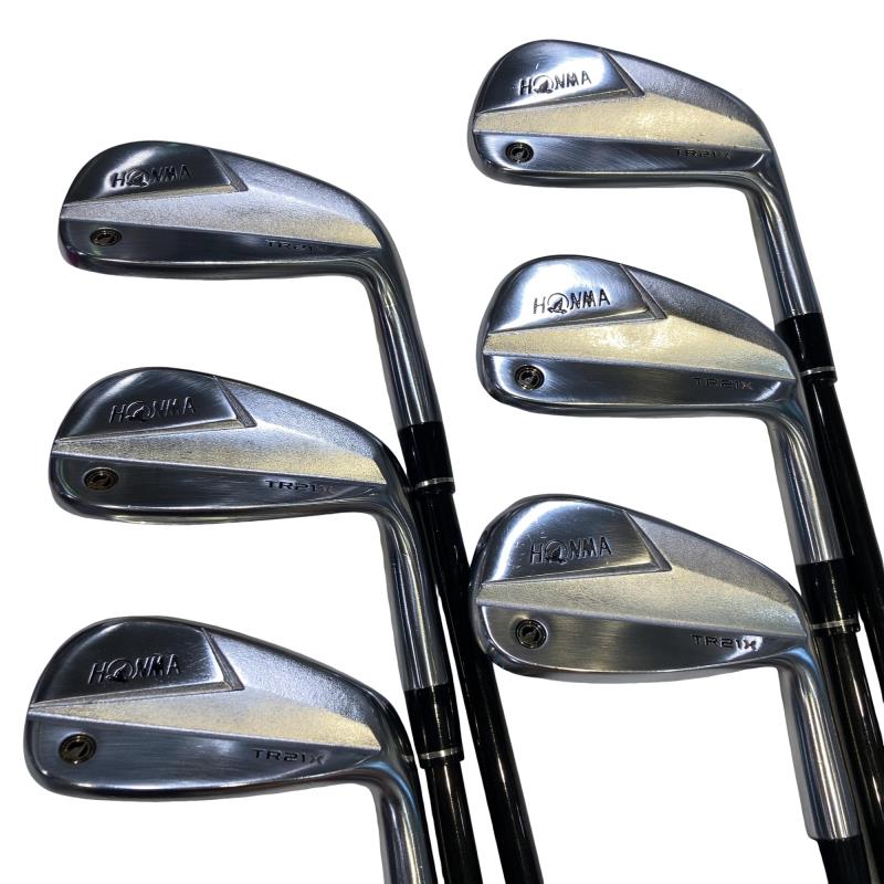 【中古】 本間ゴルフ TOUR WORLD TR21X 7S アイアン仕掛ける IR VIZARD TR20-65 (フレックスS) メンズ 成人男性用 右利き 右用 C序列付ける ゴルフ野球クラブ