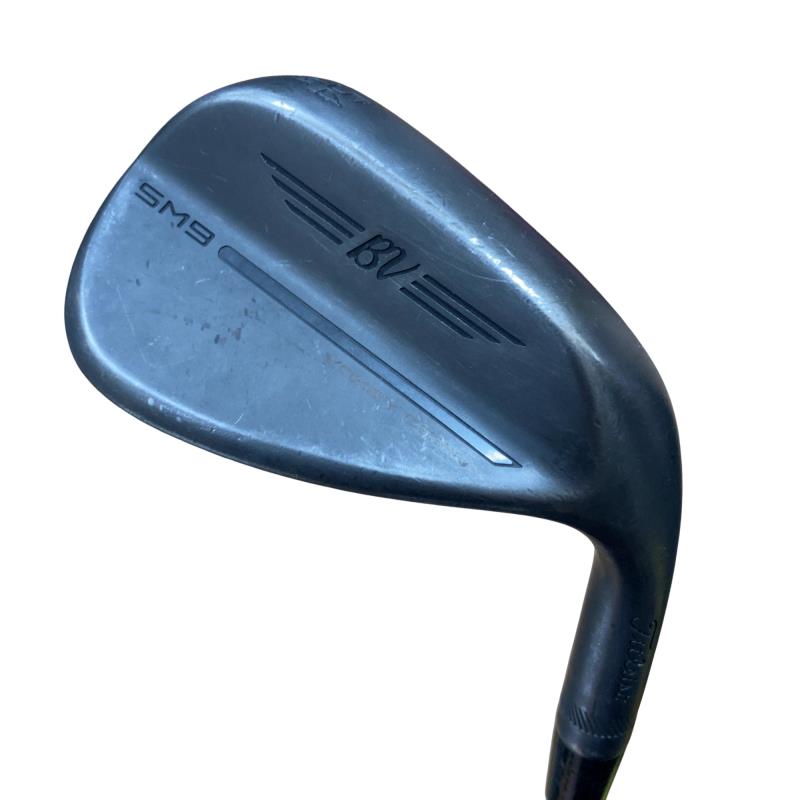 【中古】 タイトリスト VOKEY SPIN MILLED SM9 ジェットブラック 54°/14°F ウェッジ WG Dynamic Gold (フレックスS) メンズ 男性用 右利き 右用 Cランク ゴルフクラブ|ゴルフパートナー 中古クラブ店