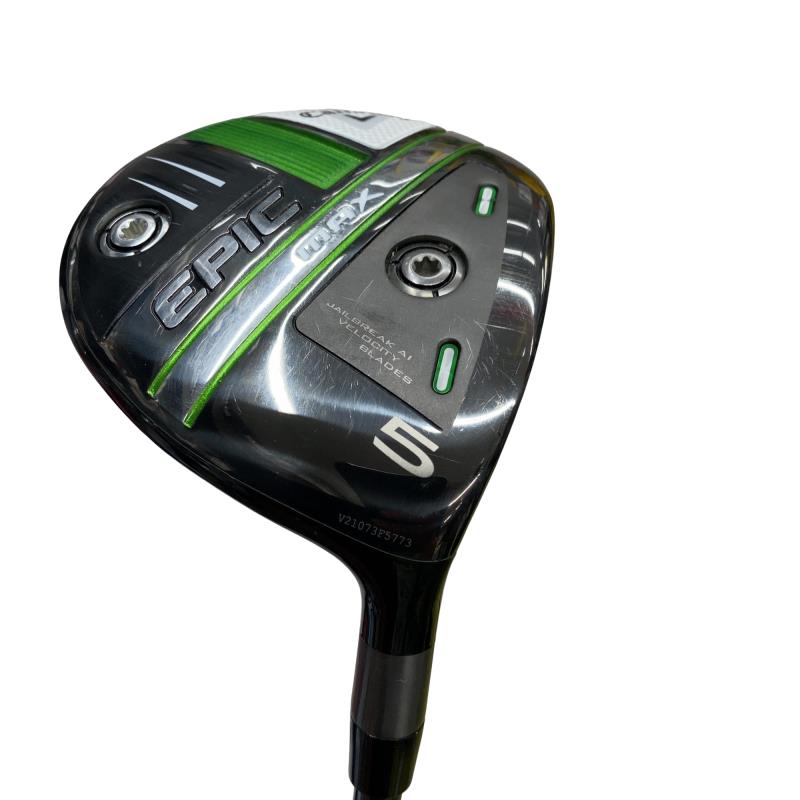 【中古】 キャロウェイ EPIC MAX  5W フェアウェイウッド FW Diamana 40 for CW(2021 EPIC FW) (フレックスSR) メンズ 成人男性用 右利き 右用 C価値づける ゴルフ野球クラブ