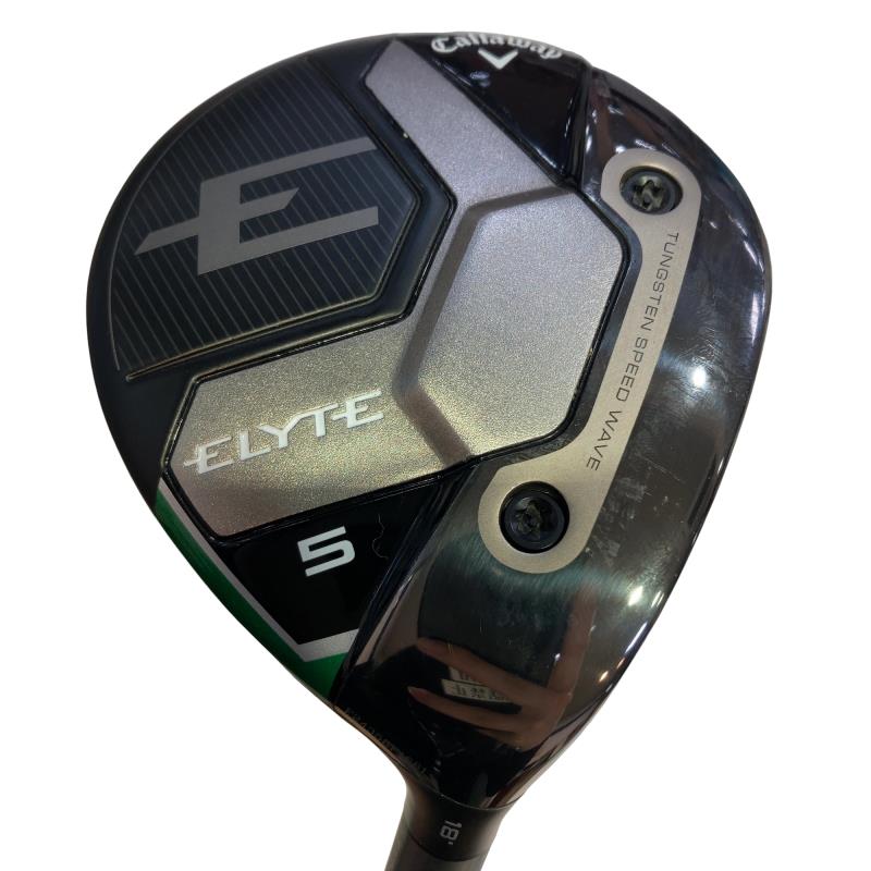 【中古】 キャロウェイ ELYTE 5W フェアウェイウッド FW VENTUS GREEN 50 for CW(ELYTE FW) (フレックスS) メンズ 男性用 右利き 右用 Cランク ゴルフクラブ|ゴルフパートナー 中古クラブ店