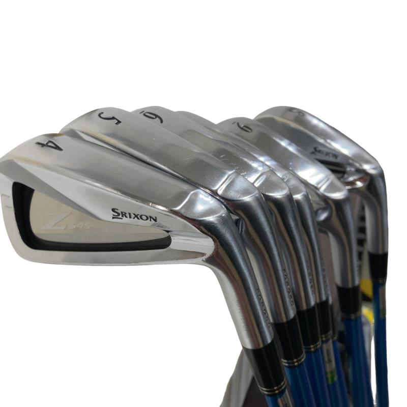 【中古】 ダンロップ SRIXON Z545 8S アイアンセット IR Miyazaki Kosuma Blue(水) Iron (フレックスS) メンズ 男性用 右利き 右用 Cランク ゴルフクラブ