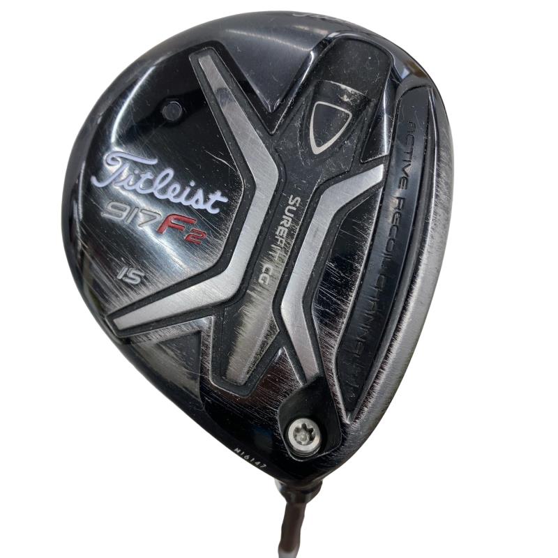 中古】 タイトリスト 917 F2 15° フェアウェイウッド FW リシャフト