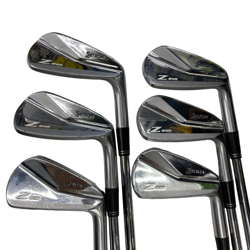 【中古】 ダンロップ SRIXON Z945 6S アイアン書き割り IR 完全無欠特注立て坑 (フレックスS) メンズ 成人男性用 右利き 右用 D序列付ける ゴルフ野球クラブ