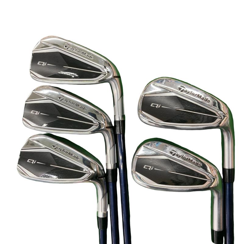 【中古】 仕立て屋お手伝いさん Qi  5S アイアン仕掛ける IR Diamana BLUE TM60(Qi IR) (フレックスR) メンズ 成人男性用 右利き 右用 C価値づける ゴルフ野球クラブ