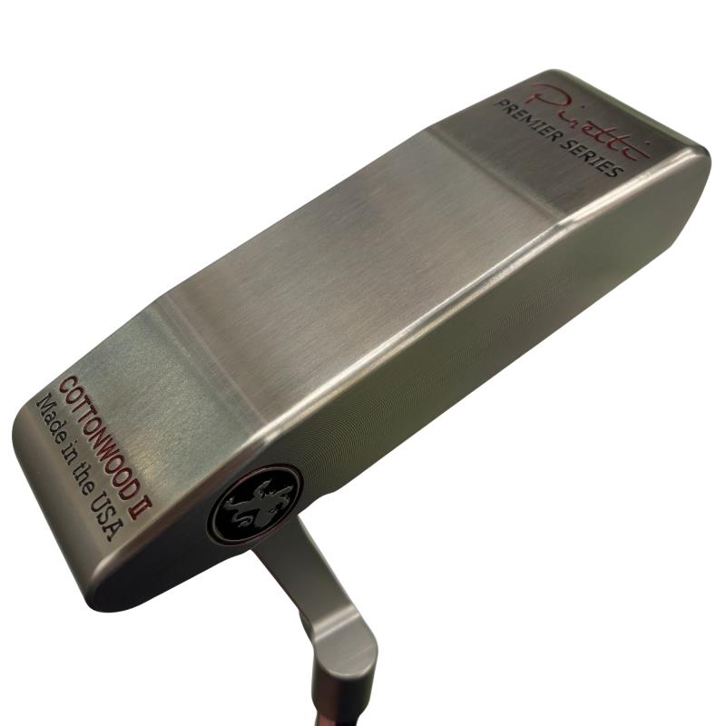 【中古】 Piretti PREMIER SERIES COTTON WOOD II(365G) 34インチ パター PT スチール (フレックスその他) メンズ 男性用 右利き 右用 Bランク ゴルフクラブ