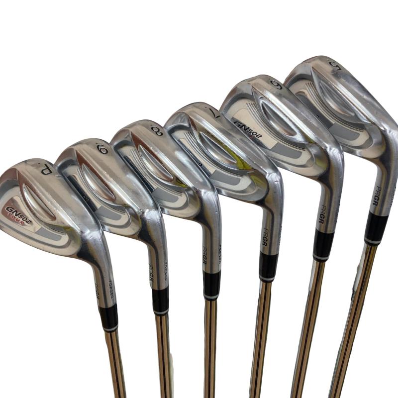 【中古】 プロギア GN 502 TOUR FORGED 6S アイアンセット IR Spec Steel II (フレックスSR) メンズ 男性用 右利き 右用 Cランク ゴルフクラブ