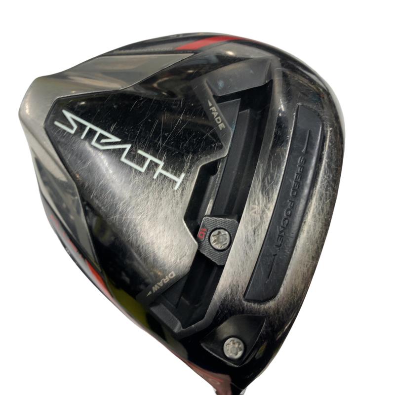 【中古】 テーラーメイド STEALTH PLUS+ 9° ドライバー DR 純正特注シャフト (フレックスX) メンズ 男性用 右利き 右用 Cランク ゴルフクラブ
