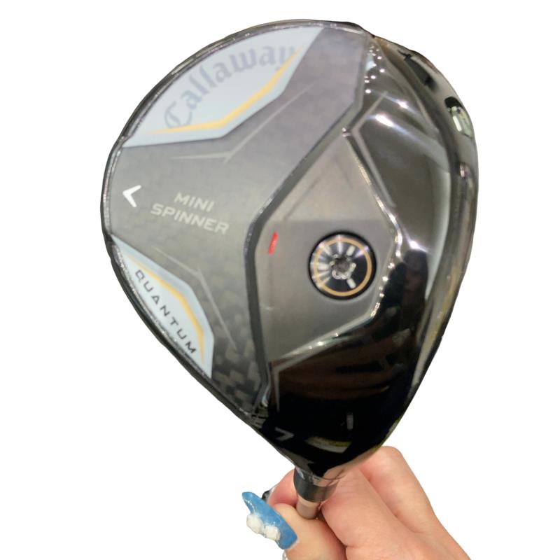 【中古】 キャロウェイ QUANTUM MINI SPINNER  7W フェアウェイウッド FW ATHLEMAX 60(QUANTUM FW) (フレックスS) メンズ 成人男性用 右利き 右用 B序列付ける ゴルフ野球クラブ