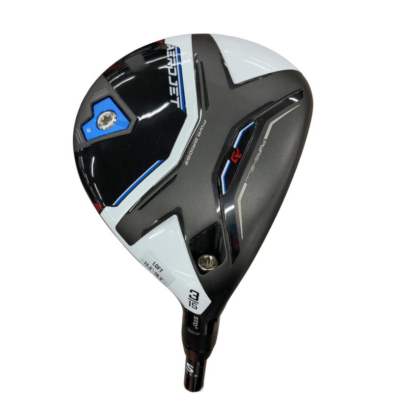 【中古】 コブラ cobra AEROJET 3W フェアウェイウッド FW SPEEDER NX for Cobra(AEROJET FW) (フレックスS) メンズ 男性用 右利き 右用 Bランク ゴルフクラブ