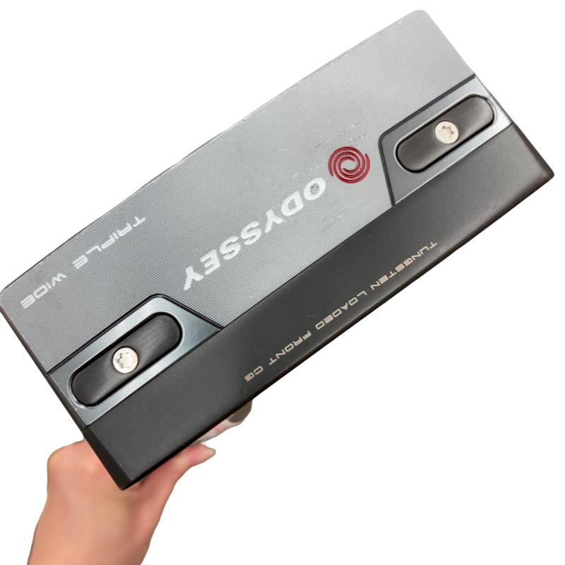 【中古】 オデッセイ TRI-HOT 5K TRIPLE WIDE 33in パター PT STROKE LAB(2023) (フレックス余分の物) メンズ 成人男性用 右利き 右用 C序列付ける ゴルフ野球クラブ