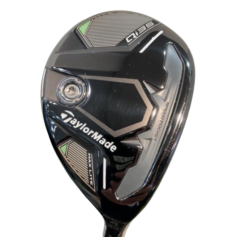 【中古】 テーラーメイド Qi35 MAX LITE U4 ユーティリティ UT AIR SPEEDER TM(Qi35 UT) (フレックスSR) メンズ 男性用 右利き 右用 Cランク ゴルフクラブ
