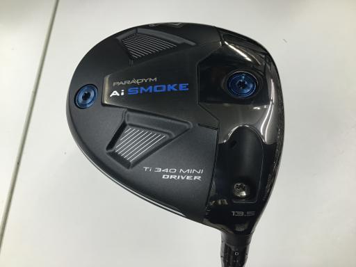 【中古】 キャロウェイ PARADYM Ai SMOKE Ti 340 MINI 13.5° ドライバー DR 純正特注シャフト (フレックスS) メンズ 男性用 右利き 右用 Bランク ゴルフクラブ