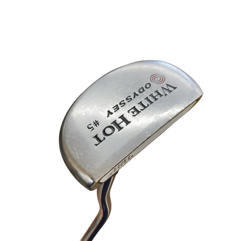【中古】 オデッセイ WHITE HOT #5 34インチ パター PT スチール (フレックスその他) メンズ 男性用 右利き 右用 Dランク ゴルフクラブ