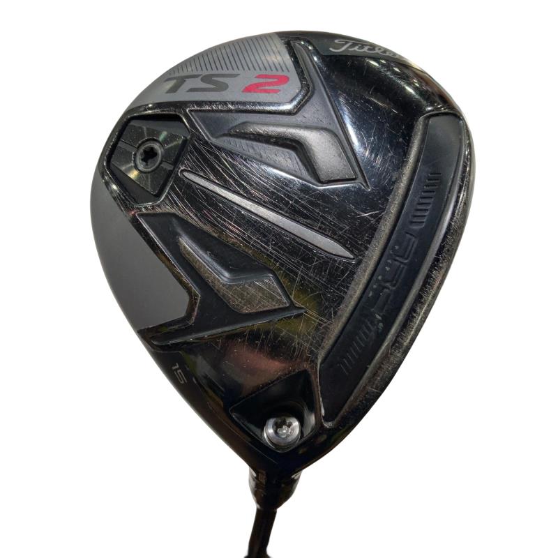 【中古】 タイトリスト TSi2 15° フェアウェイウッド FW TSP322 55 (フレックスS) メンズ 男性用 右利き 右用 Cランク ゴルフクラブ