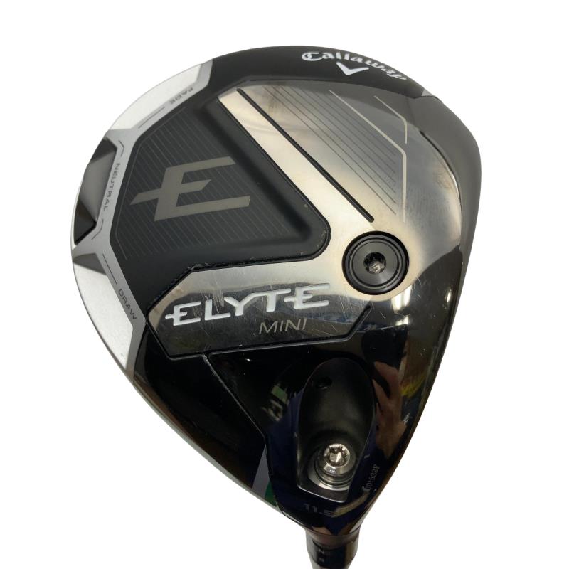 【中古】 キャロウェイ ELYTE MINI DRIVER 11.5° １番ウッド DR VENTUS GREEN 50 for CW(ELYTE DR) (フレックスS) メンズ 成人男性用 右利き 右用 C位置づける ゴルフ野球クラブ