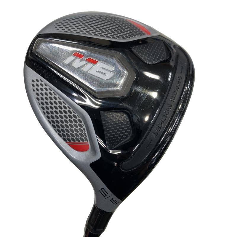 【中古】 テーラーメイド M6 5W フェアウェイウッド FW リシャフト (フレックスその他) メンズ 男性用 右利き 右用 Cランク ゴルフクラブ