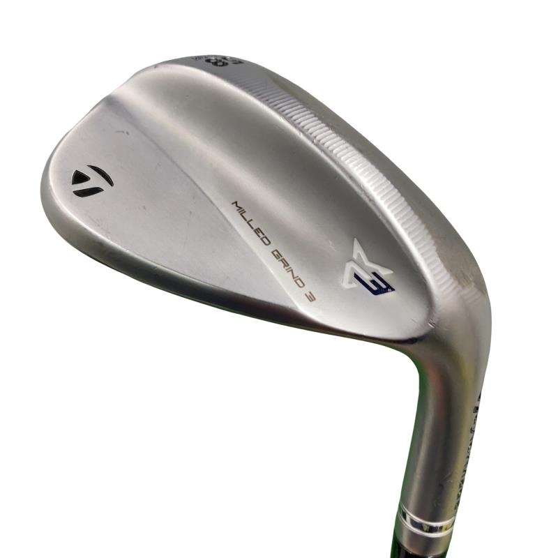 【中古】 仕立て屋お手伝いさん Taylor Made MILLED GRIND 3 58°/08° ウェッジ WG Dynamic Gold (フレックスS) メンズ 成人男性用 右利き 右用 C序列付ける ゴルフ野球クラブ